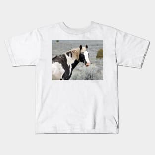 South Steens Wild Stallion Maestro Kids T-Shirt